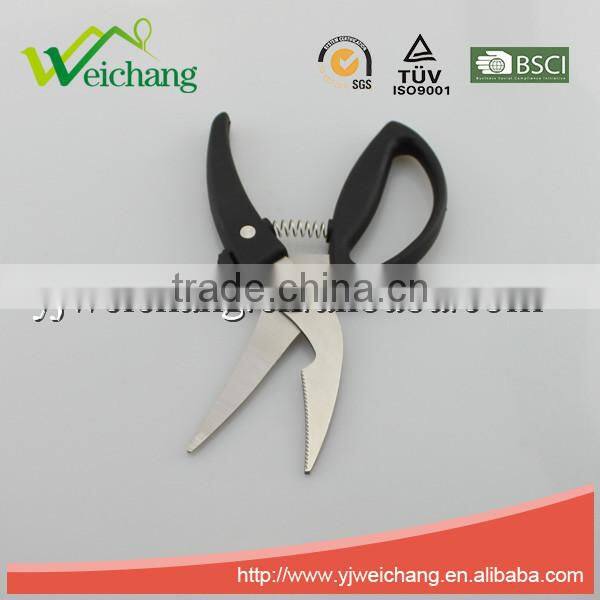 WCTS1207 premium Stainless Steel Chicken Bone Scissors kitchen scissors Professional Poultry Shears for Chef