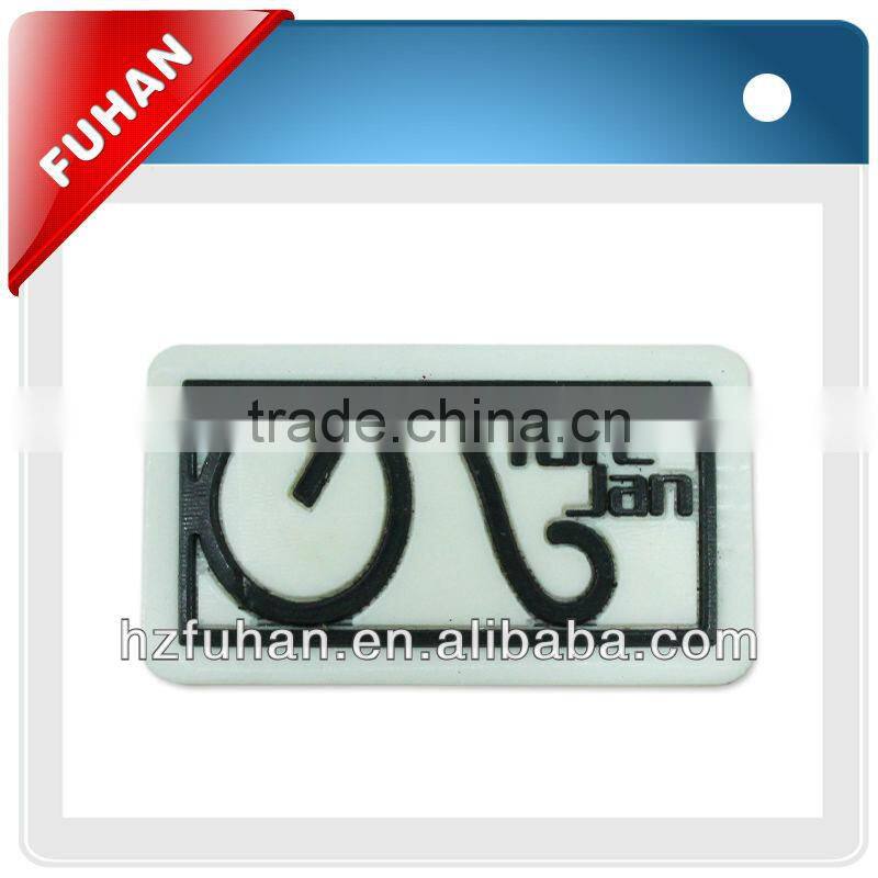 chair cover white rubberlabel in apparel