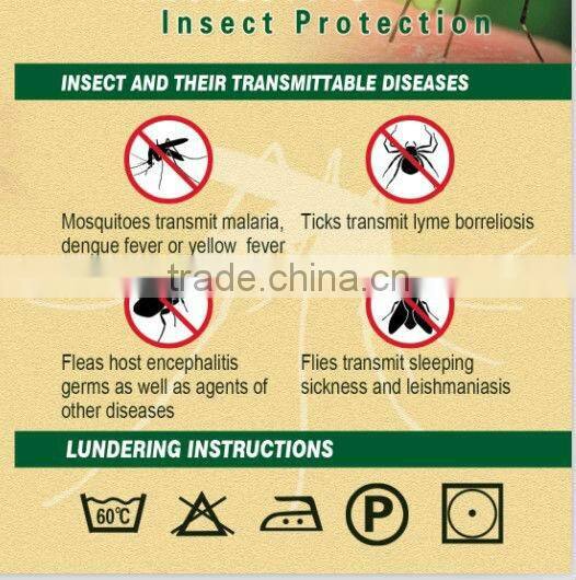 mining mosquito repellent clothing /outdoor use