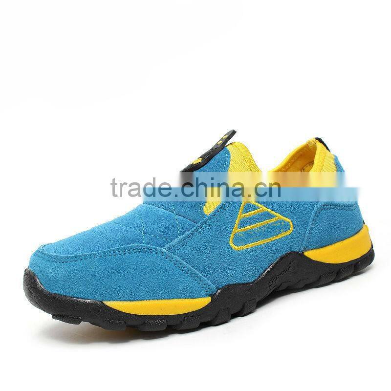 children outdoor kids sport shoes factory, leather outdoor climbing boot for kids, boys summer outdoor shoe for worker