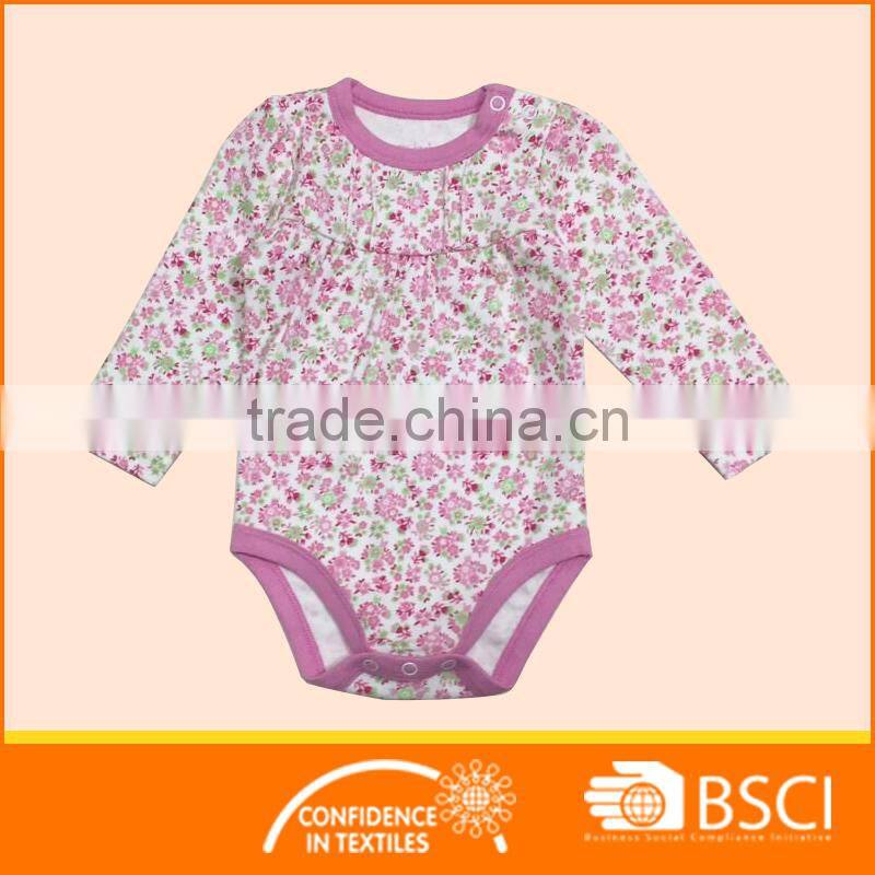 Baby Cotton printd Romper Playsuit 3-24M