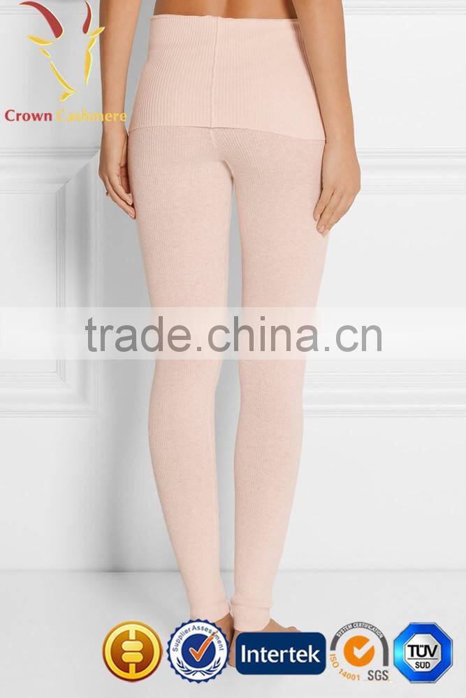 Customized Apparel Womens Cashmere Pants Cashmere Wool Trousers