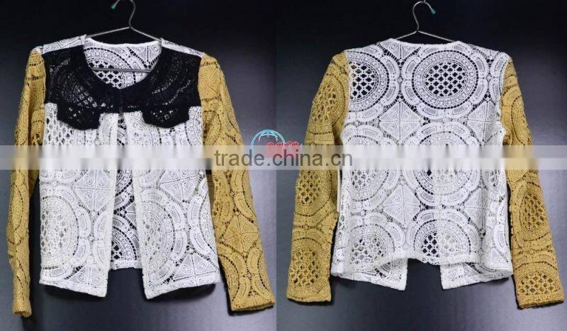 long sleeve cardigan sexy hand made ladies tops