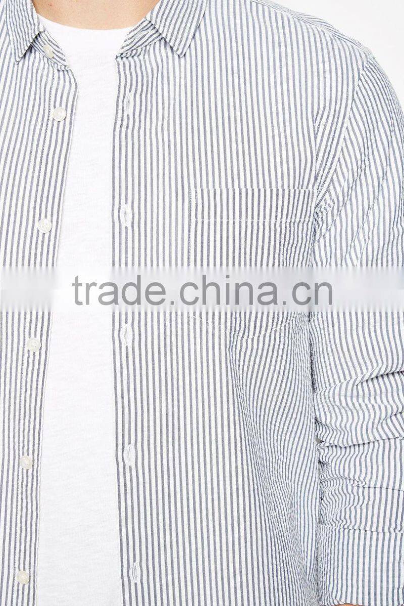 high quality vertical striped mens shirt engineer stripes shirts design