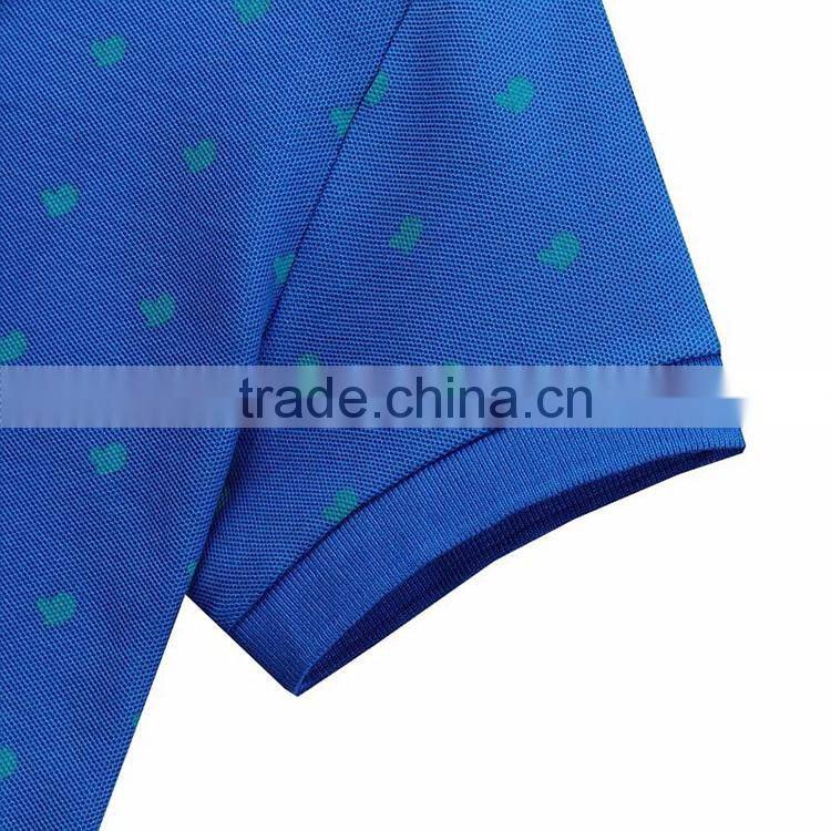 China wholesale full print custom private label polo shirt design