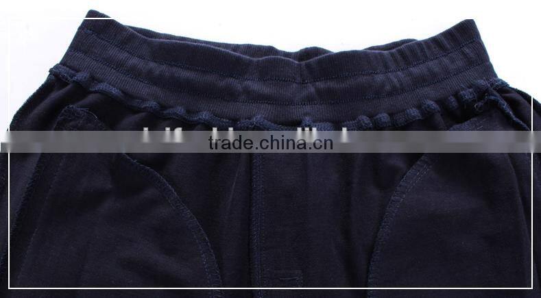 wholesale customize men polyester cotton sweat sports pants