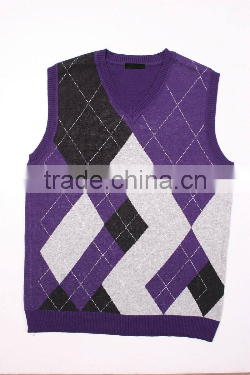 Loose Plain Pullover All Over Print Sweater