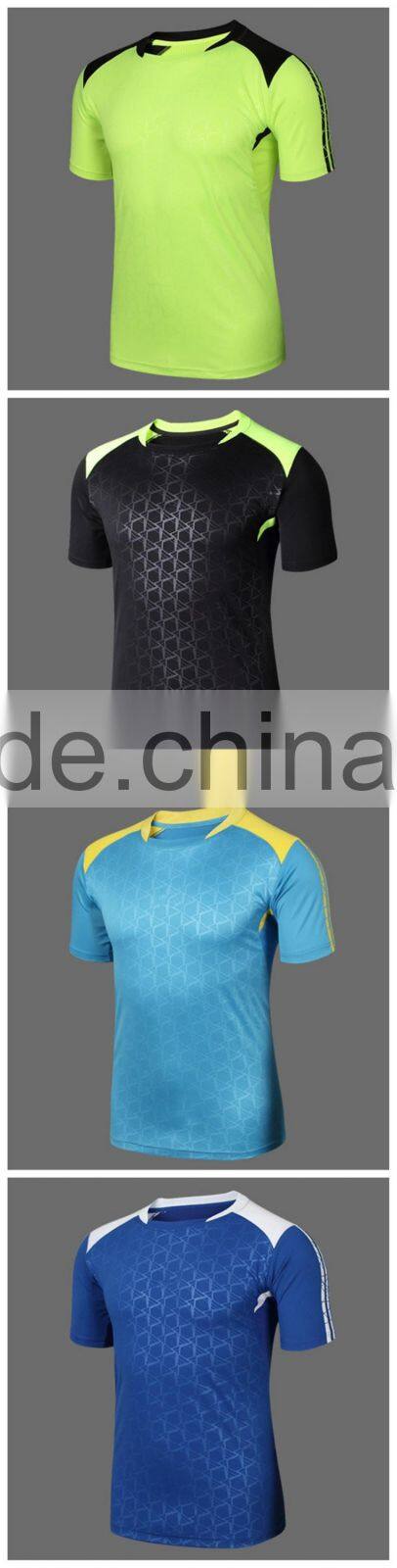 New Arrival Mens Short Sleeve Quick Dry Slim Fit Running Sport T shirt Tops & Tees