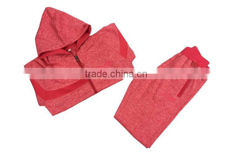 2017 New design girls set with high quality girl sports clothes sets