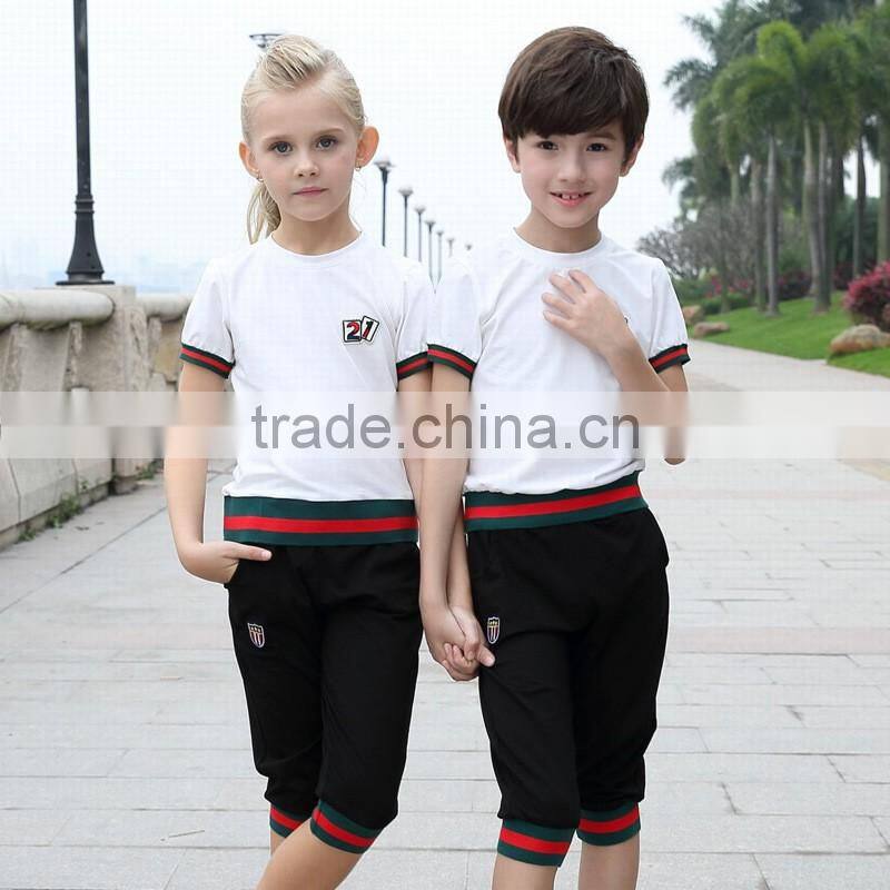 Juqian 2016 custom cheap Primary school polo shirt /sport wear kids school uniforms polo shirts design