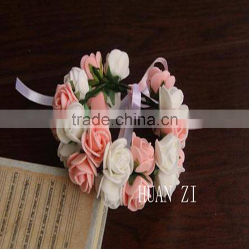 Wholesale Flower Bridal Headpiece Floral Halo Head Garland