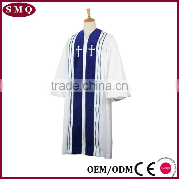 Wholesale church robes for pastors church pulpit robe