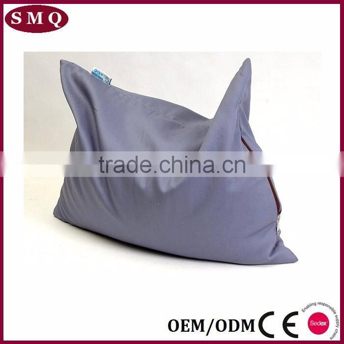 plain white custom microbead blank pillow