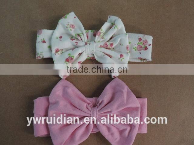 baby girl elastic fabric headband kids braid cross dot hairband flower knot solid craft children boutique headband