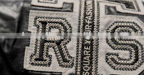 leather jacket fashion men clothing professional garment factory JCX0007