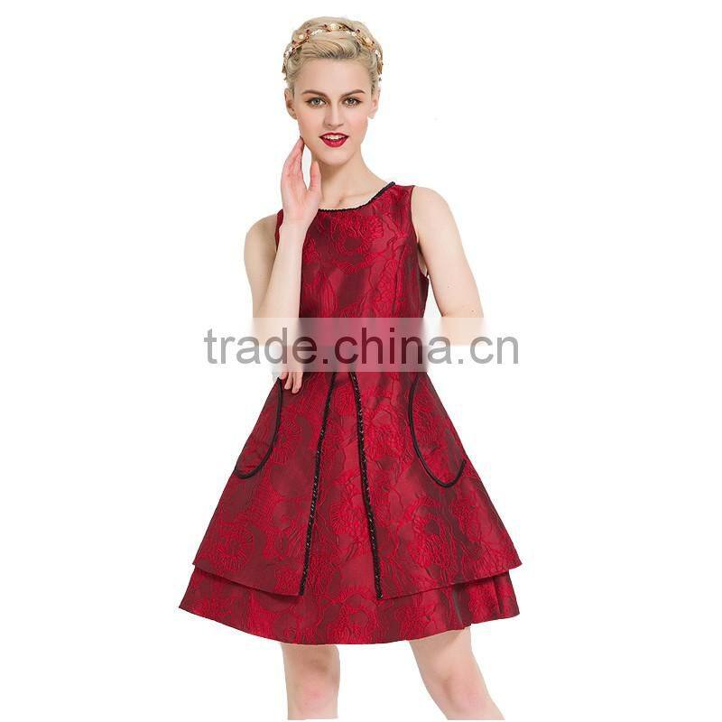 one piece prom lady night clothing short frock design OEM service dresses
