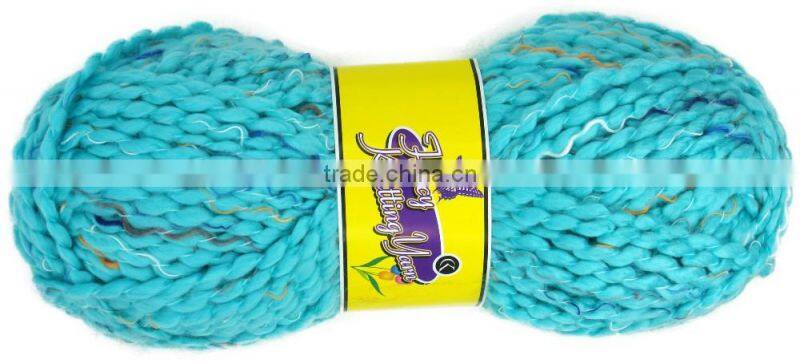 Charmkey new fashion acrylic yarn fancy knitting yarn soft scarf yarn