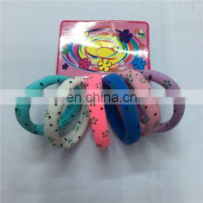 Hot Sale Hair wear For Women Elastic Hair bands with printed