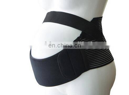 White Breathable Pregnancy Support Belly Brace