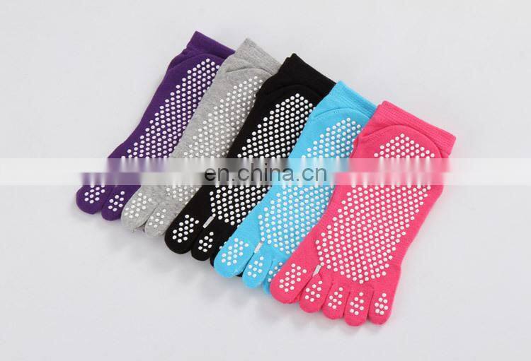 Toe Separator Socks Yoga Sports GYM Half Toe Socks#YG-09