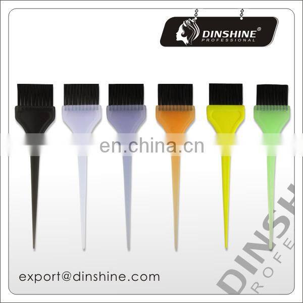 Professional durable color hair tint brush with white bristle for Salon