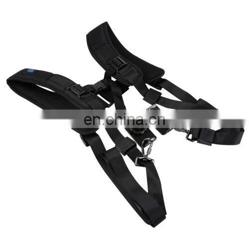 Best price PULUZ Quick Release Double Shoulder Harness Soft Pad Decompression Foam Shoulder Strap Belt for DSLR Digital Cameras