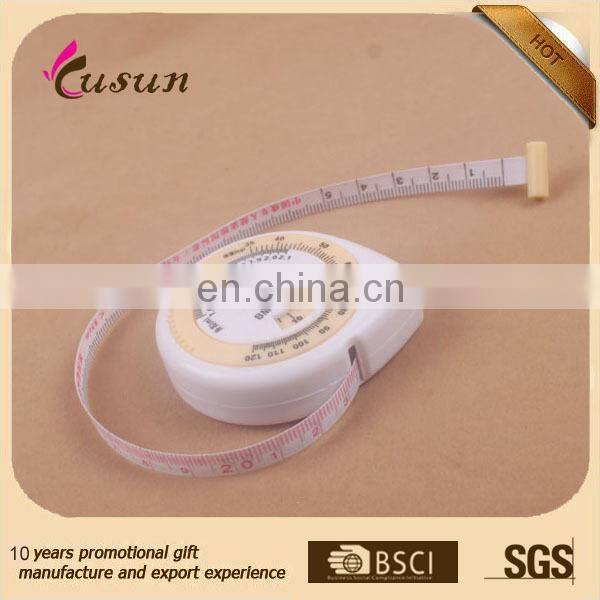 150cm/60inch professional plastic health measure tape medical BMI body fat measurement