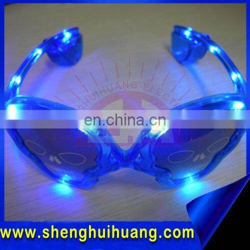 flashing light up ghost sunglasses Halloween gifts