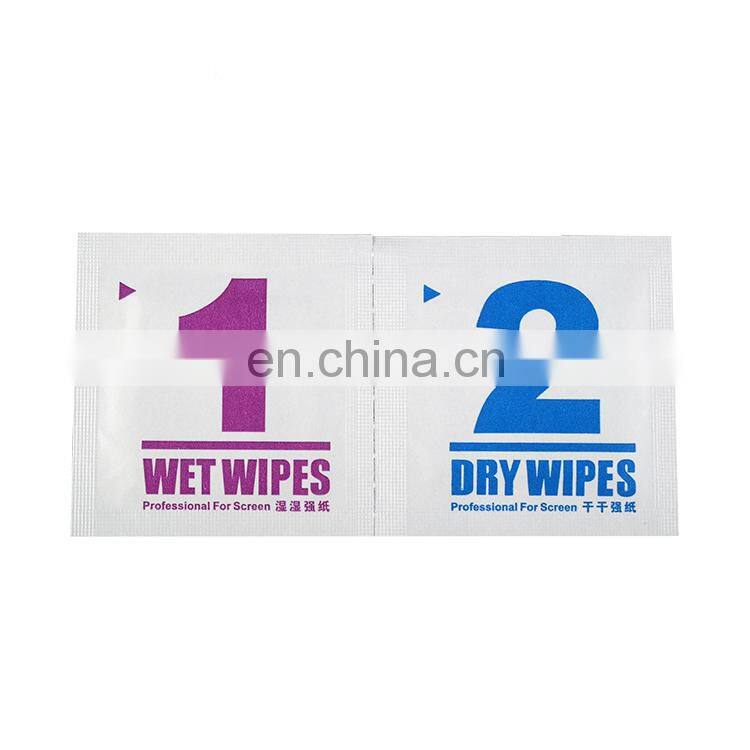 oem made custom design top quality standard optical lens wipe