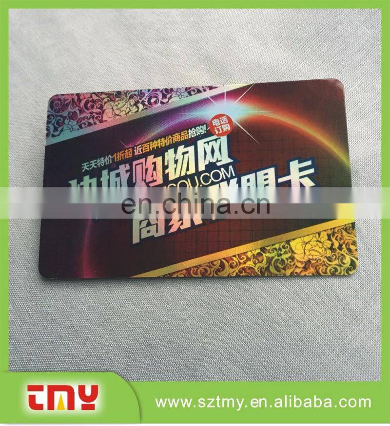 credit card size plastic business card printing machine