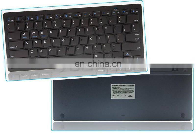 Universal ultra thin wireless external bluetooth keyboard for windows for ios for android for laptop tablet pc