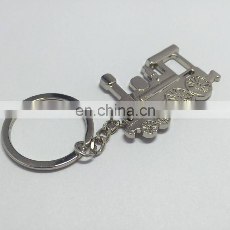 Full color printing with epoxy customized shaped keychain, metal keychain