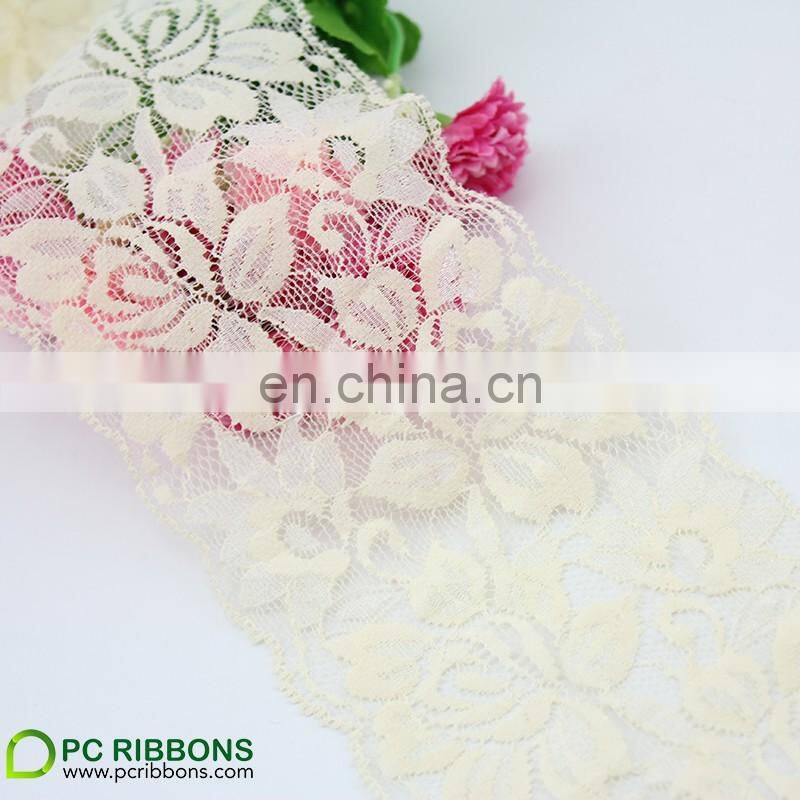 PC 2016 hot sale lace fabric 3-1/2inch lace for dress fabric
