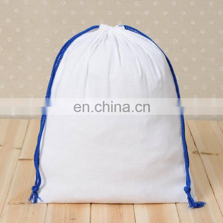 Murah double string drawstring non woven dust bag for shoe