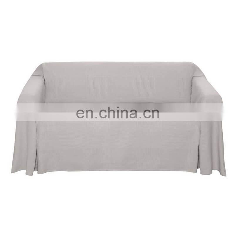 i@home Lightweight textured pattern plain 100% cotton coverlet bedspread