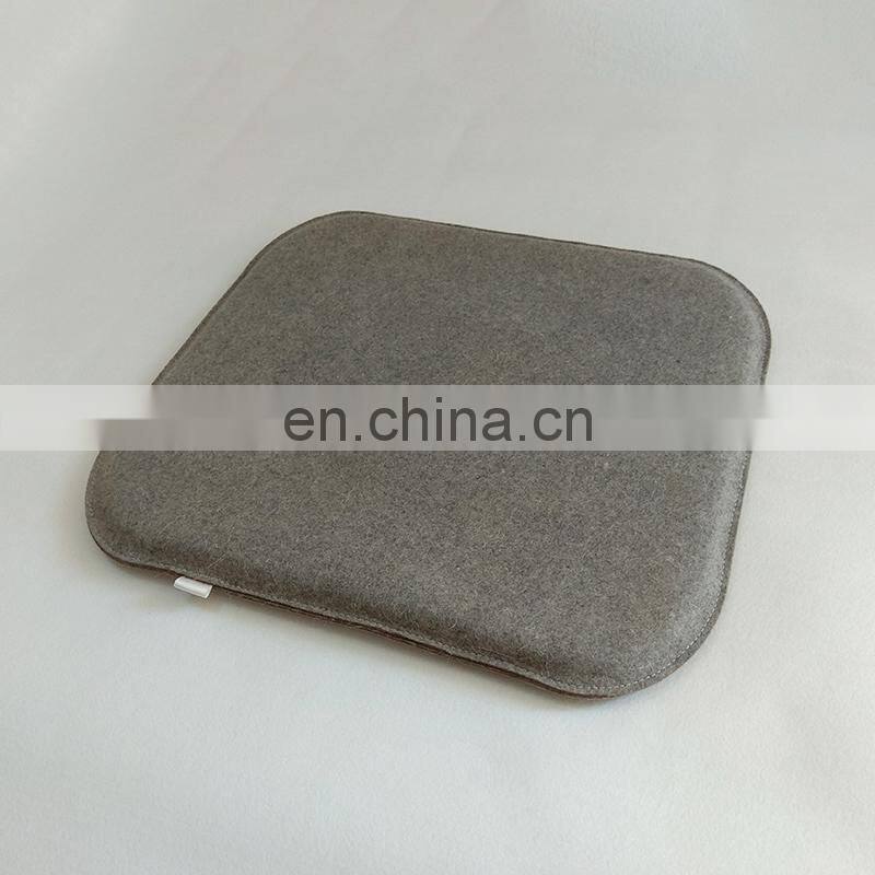 100% wool felt seat cushion felt cushion cover