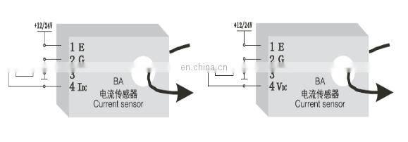 true effective value measurement adopted single phase collect 0-10A AC current transmitter DC signal output
