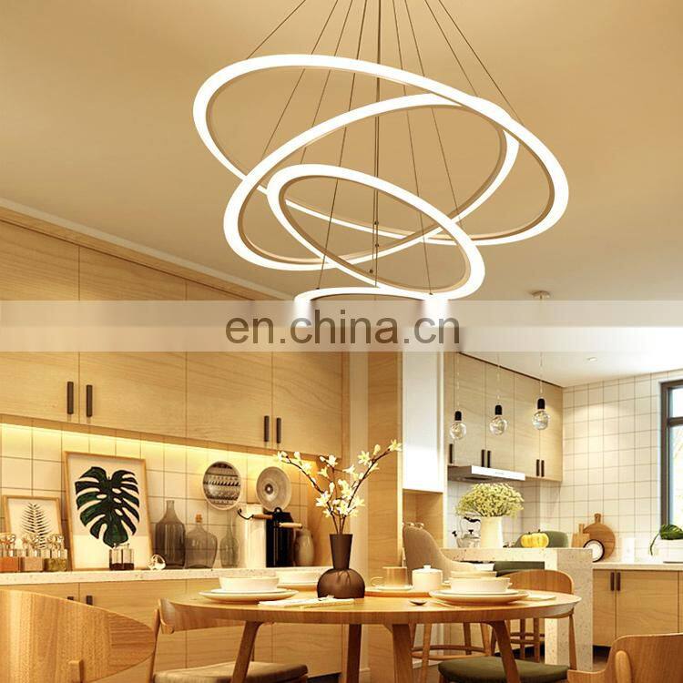 2019 hot sale modern acrylic chandelier for party from Zhongshan