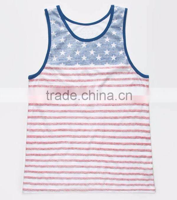 2016 Custom High Quality Print Tank Top