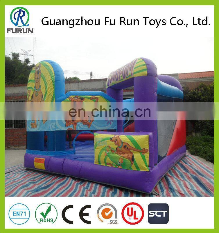 Great for Children Cartoon Inflatable Scooby Doo Bounce House