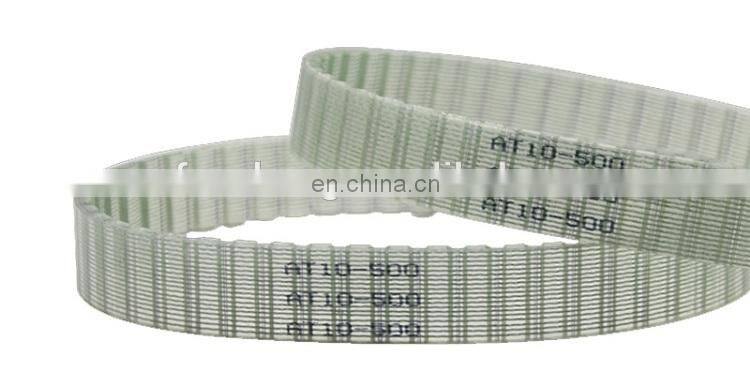AT10 PU material Steel cord closed Timing Belt toothed belt