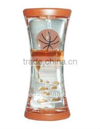 Promotion Liquid Hourglass, Acrylic Upward Sand Timer