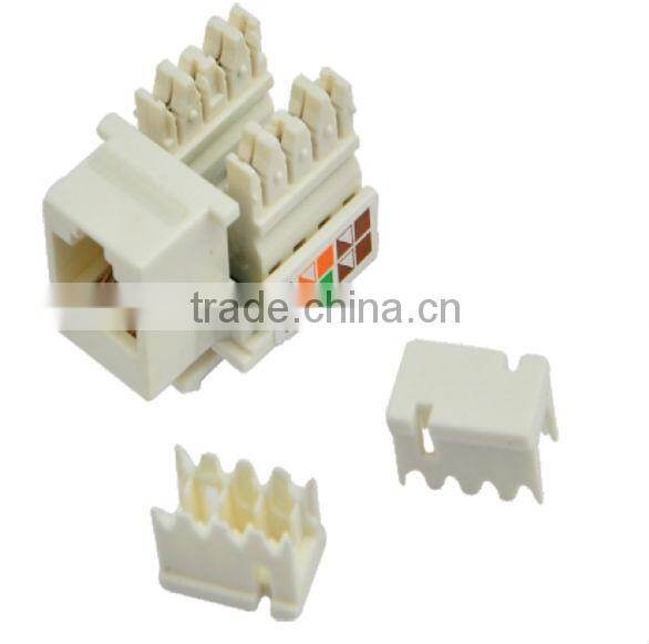 UTP Cat5e RJ 45 keystone connect Jack