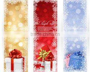Merry Christmas banner flag for outdoor decoration