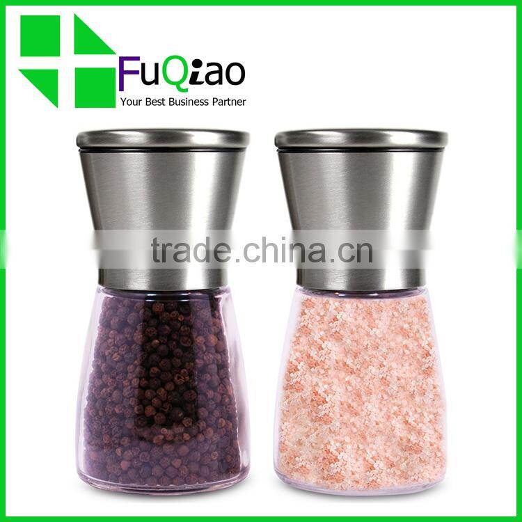 Trade Assurance OEM Service manual black pepper mills ceramic salt grinders stainless