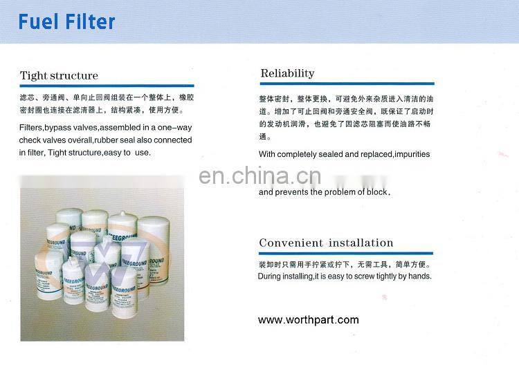 PC200-7 PC200-8 Excavator Engine Hydraulic Filter 207-60-71180 P550787