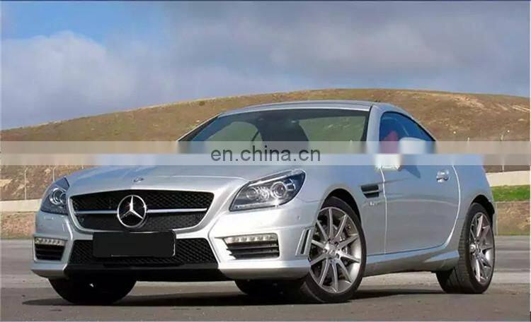 High quality PP material A&MG style body kit for Mercedes Benz slk class R172 front bumper rear bumper and side skirts