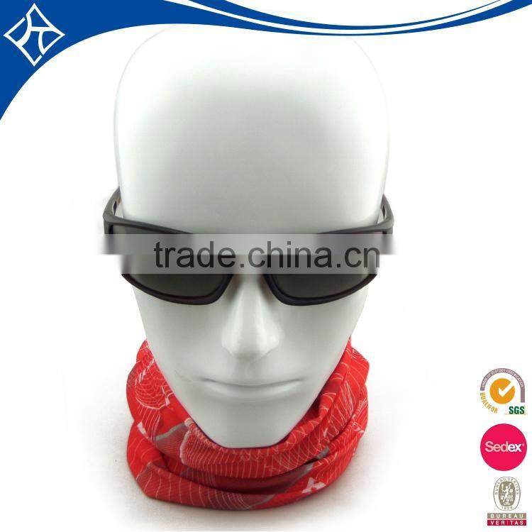 nice moisture wicking fit red bandana