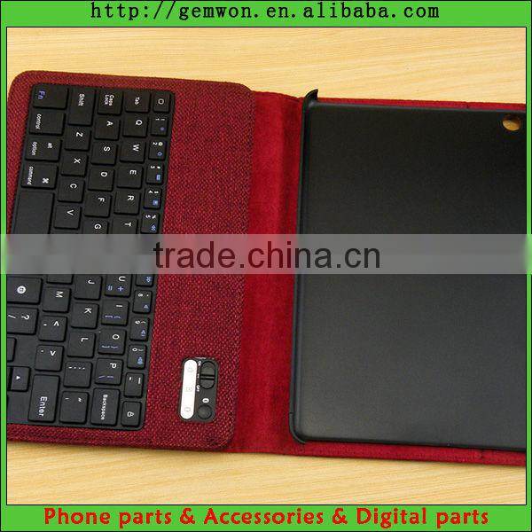 Red 2013 new arrival bluetooth for ipad mini with bluetooth and portable protection