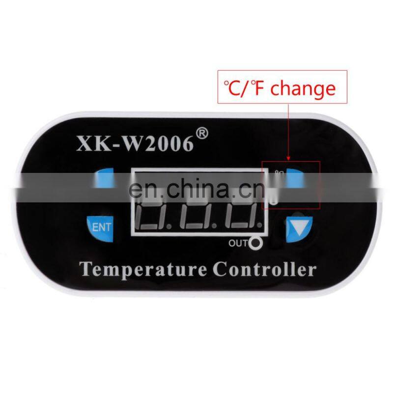 XH-W1308 W1308 Adjustable Digital Cool Heat Sensor Red/Blue Display Temperature Controller Thermostat Switch DC 12V/24V/220V